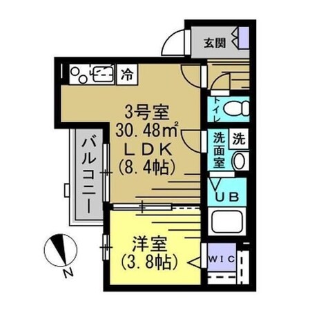 SK八潮の物件間取画像
